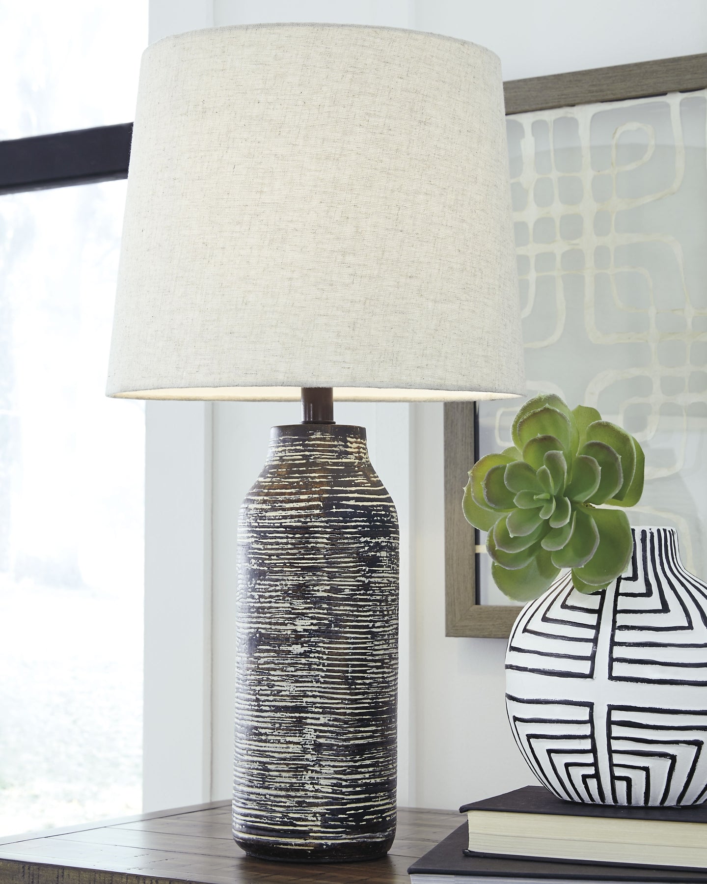 Mahima Paper Table Lamp (2/CN) at Cloud 9 Mattress & Furniture furniture, home furnishing, home decor