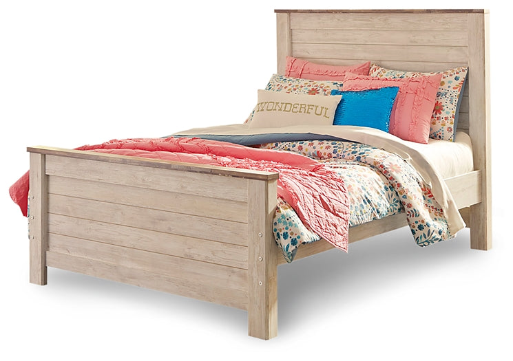 Willowton Queen Panel Bed at Cloud 9 Mattress & Furniture furniture, home furnishing, home decor