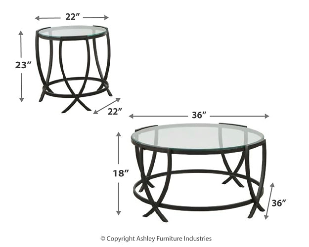 Tarrin Occasional Table Set (3/CN) at Cloud 9 Mattress & Furniture furniture, home furnishing, home decor