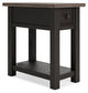 Tyler Creek Chair Side End Table at Cloud 9 Mattress & Furniture furniture, home furnishing, home decor
