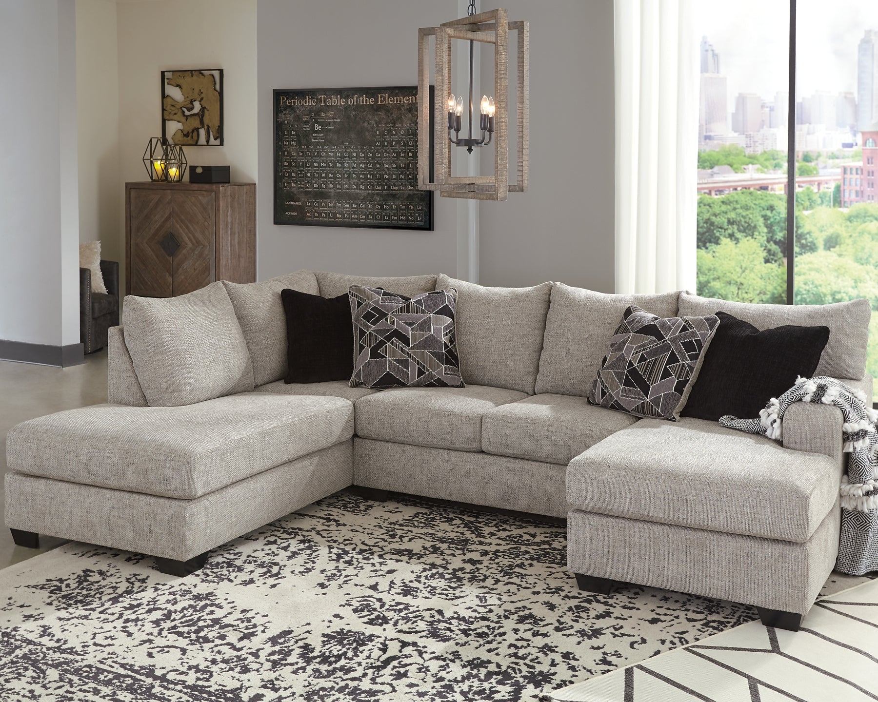 Megginson 2-Piece Sectional with Chaise at Cloud 9 Mattress & Furniture furniture, home furnishing, home decor