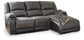 Nantahala 3-Piece Reclining Sectional with Chaise at Cloud 9 Mattress & Furniture furniture, home furnishing, home decor