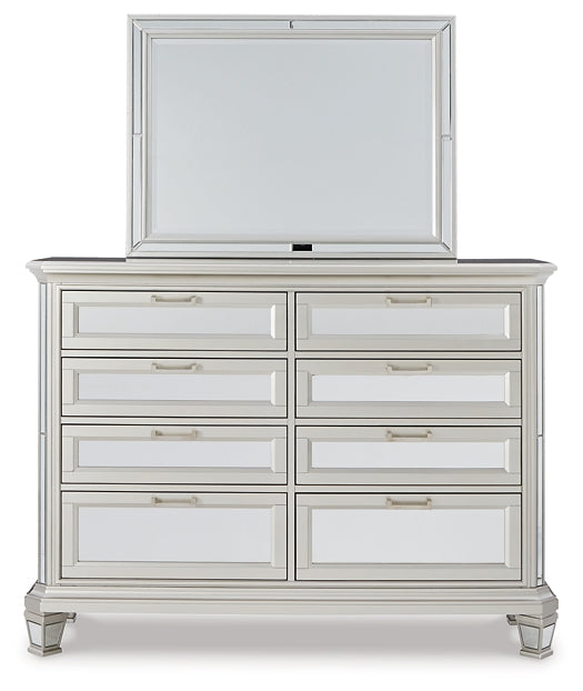 Lindenfield Dresser and Mirror at Cloud 9 Mattress & Furniture furniture, home furnishing, home decor