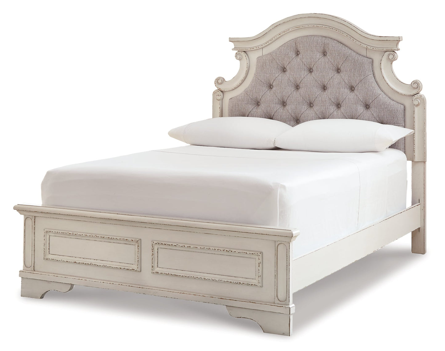 Realyn Full Panel Bed with Mirrored Dresser, Chest and Nightstand at Cloud 9 Mattress & Furniture furniture, home furnishing, home decor