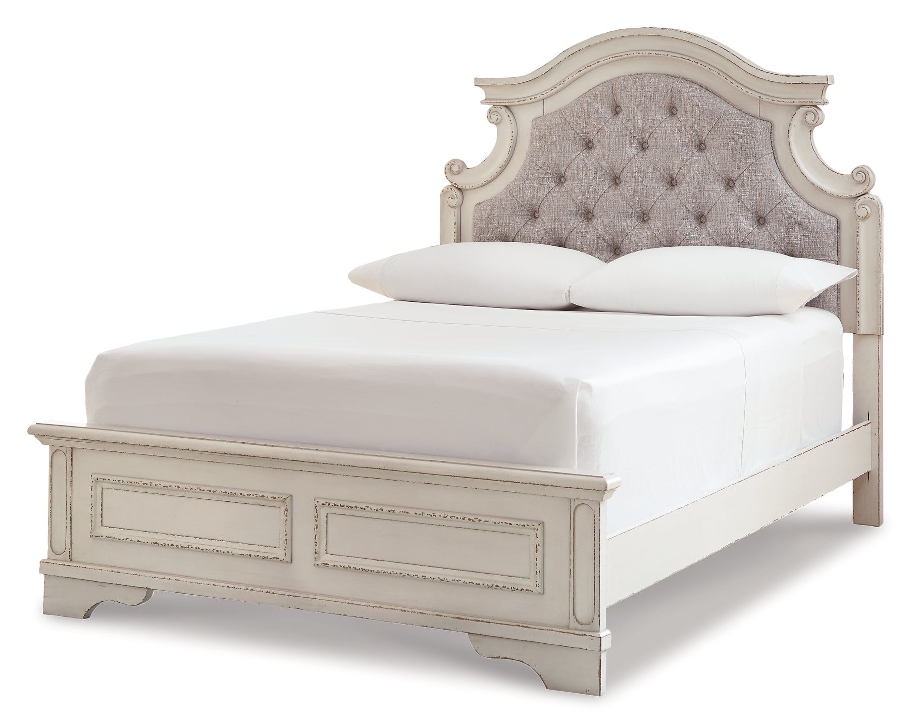 Realyn Full Panel Bed with Mirrored Dresser, Chest and Nightstand at Cloud 9 Mattress & Furniture furniture, home furnishing, home decor