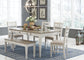 Skempton Dining Table and 4 Chairs and Bench at Cloud 9 Mattress & Furniture furniture, home furnishing, home decor