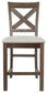 Moriville Upholstered Barstool (2/CN) at Cloud 9 Mattress & Furniture furniture, home furnishing, home decor