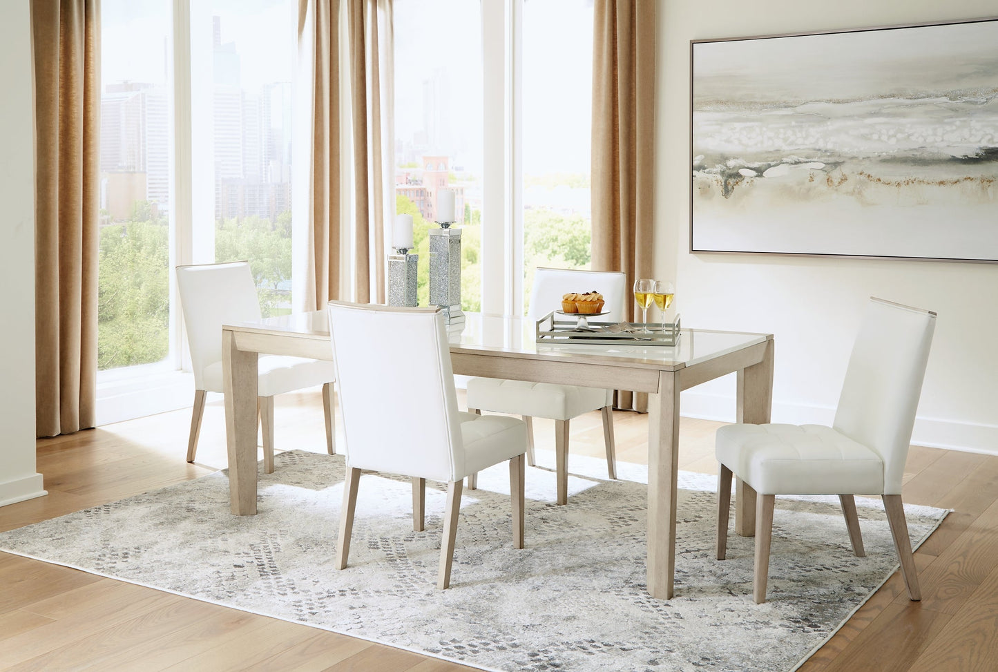 Wendora Dining Table and 4 Chairs at Cloud 9 Mattress & Furniture furniture, home furnishing, home decor