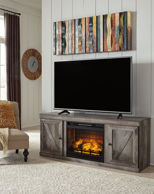 Wynnlow TV Stand with Electric Fireplace at Cloud 9 Mattress & Furniture furniture, home furnishing, home decor