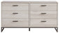 Socalle Six Drawer Dresser at Cloud 9 Mattress & Furniture furniture, home furnishing, home decor