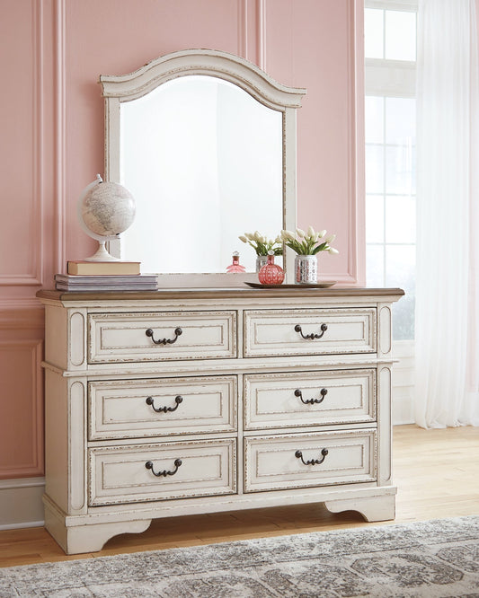 Realyn Dresser and Mirror at Cloud 9 Mattress & Furniture furniture, home furnishing, home decor