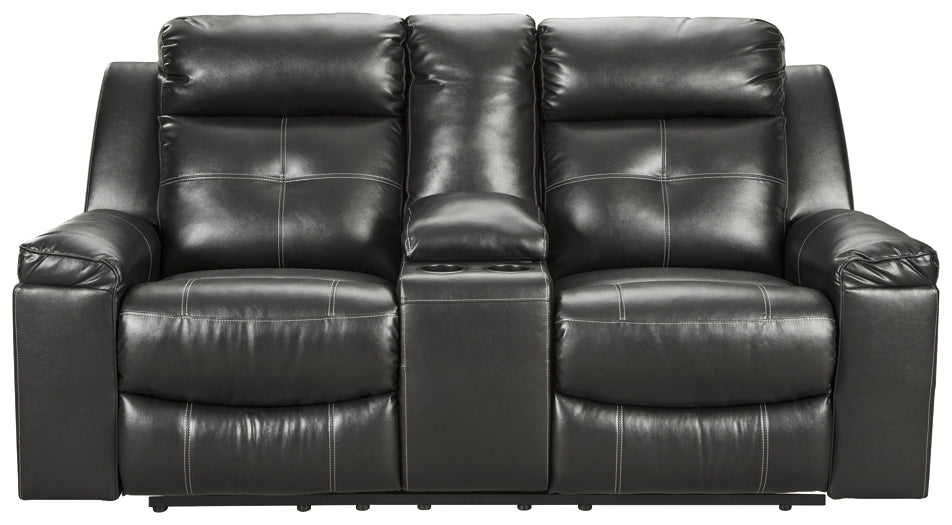 Kempten DBL Rec Loveseat w/Console at Cloud 9 Mattress & Furniture furniture, home furnishing, home decor