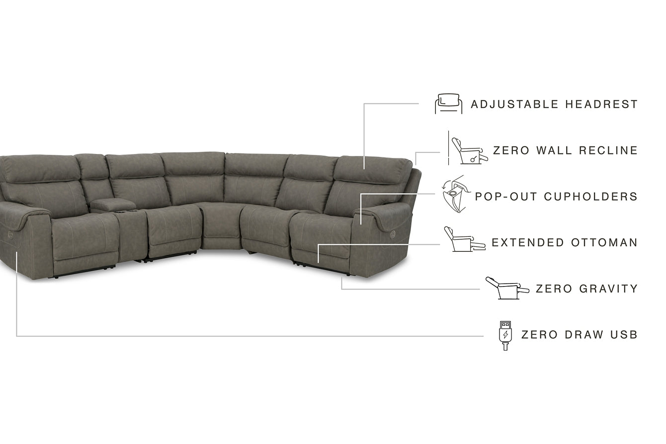 Starbot 7-Piece Power Reclining Sectional at Cloud 9 Mattress & Furniture furniture, home furnishing, home decor