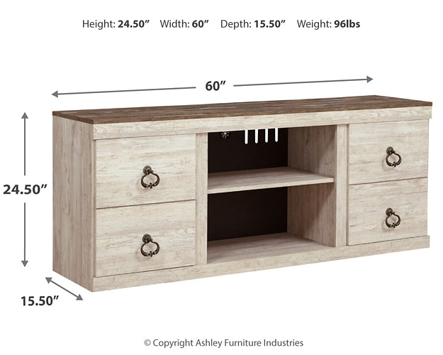 Willowton LG TV Stand w/Fireplace Option at Cloud 9 Mattress & Furniture furniture, home furnishing, home decor