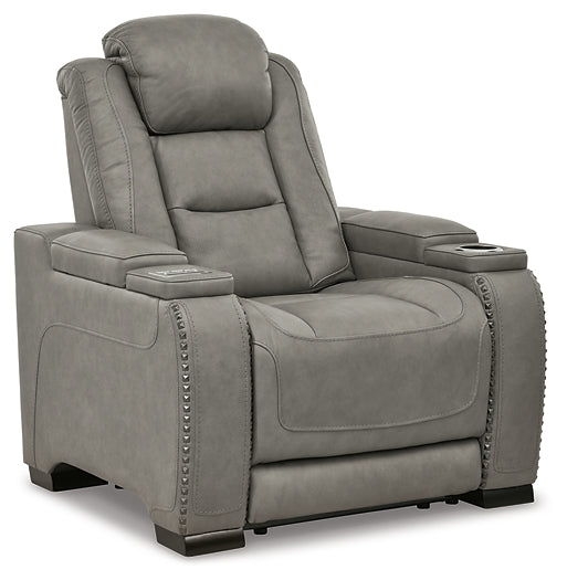 The Man-Den PWR Recliner/ADJ Headrest at Cloud 9 Mattress & Furniture furniture, home furnishing, home decor