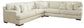 Zada 3-Piece Sectional with Ottoman at Cloud 9 Mattress & Furniture furniture, home furnishing, home decor