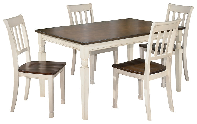 Whitesburg Dining Table and 4 Chairs at Cloud 9 Mattress & Furniture furniture, home furnishing, home decor