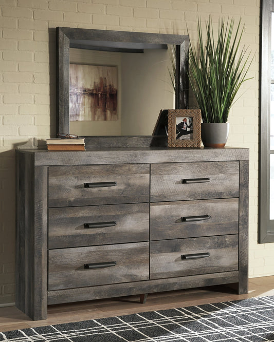 Wynnlow Dresser and Mirror at Cloud 9 Mattress & Furniture furniture, home furnishing, home decor