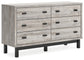 Vessalli Six Drawer Dresser at Cloud 9 Mattress & Furniture furniture, home furnishing, home decor