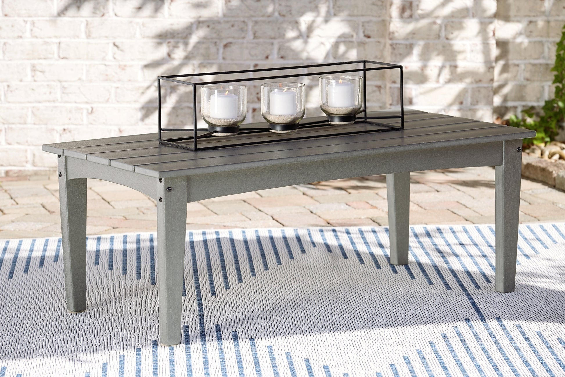 Visola Outdoor Coffee Table with 2 End Tables at Cloud 9 Mattress & Furniture furniture, home furnishing, home decor