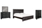 Kaydell King Panel Bed with Storage with Mirrored Dresser and Chest at Cloud 9 Mattress & Furniture furniture, home furnishing, home decor