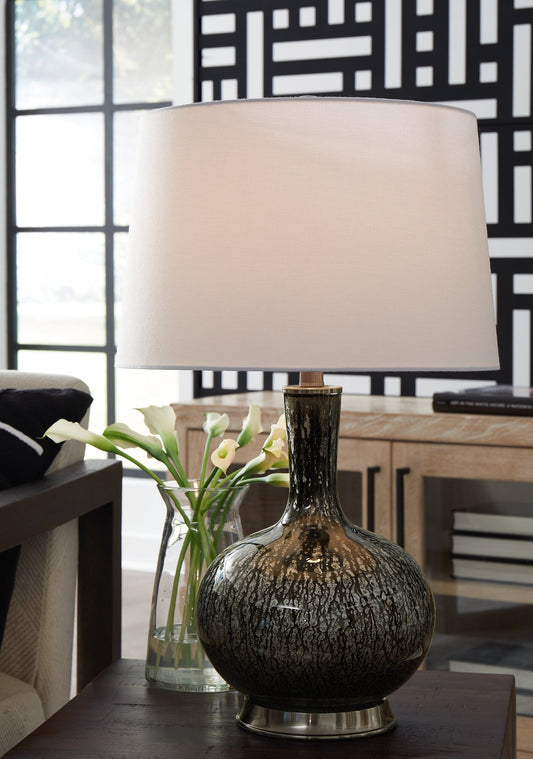 Tenslow Glass Table Lamp (1/CN) at Cloud 9 Mattress & Furniture furniture, home furnishing, home decor