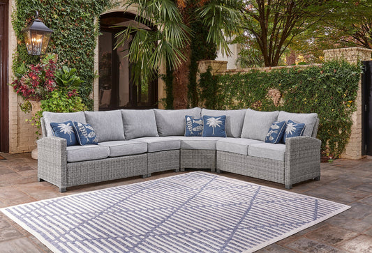 Naples Beach 4-Piece Outdoor Sectional at Cloud 9 Mattress & Furniture furniture, home furnishing, home decor