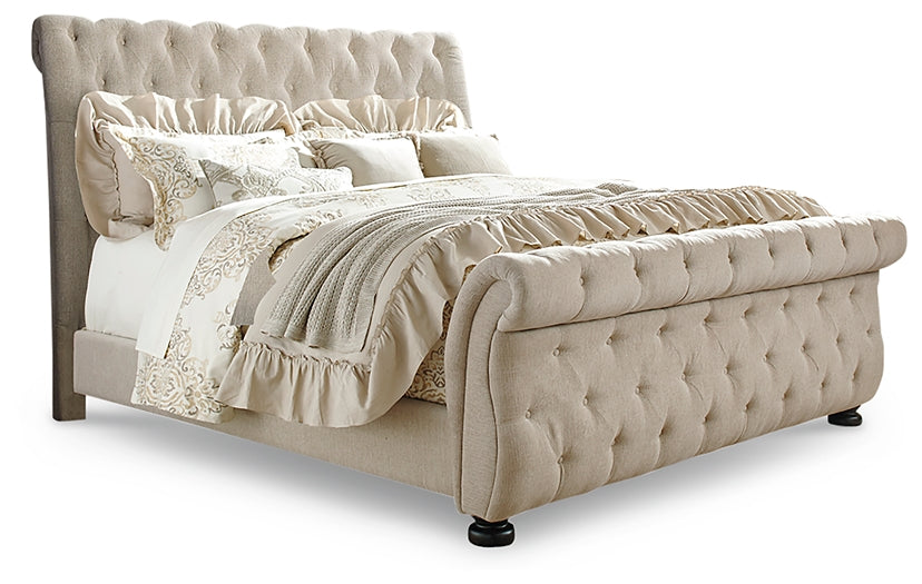 Willenburg Queen Upholstered Sleigh Bed at Cloud 9 Mattress & Furniture furniture, home furnishing, home decor