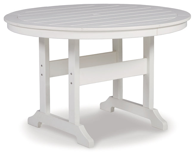 Transville Outdoor Dining Table and 4 Chairs at Cloud 9 Mattress & Furniture furniture, home furnishing, home decor