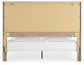 Senniberg King Panel Bed with Mirrored Dresser at Cloud 9 Mattress & Furniture furniture, home furnishing, home decor