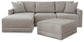 Katany 3-Piece Sectional with Ottoman at Cloud 9 Mattress & Furniture furniture, home furnishing, home decor