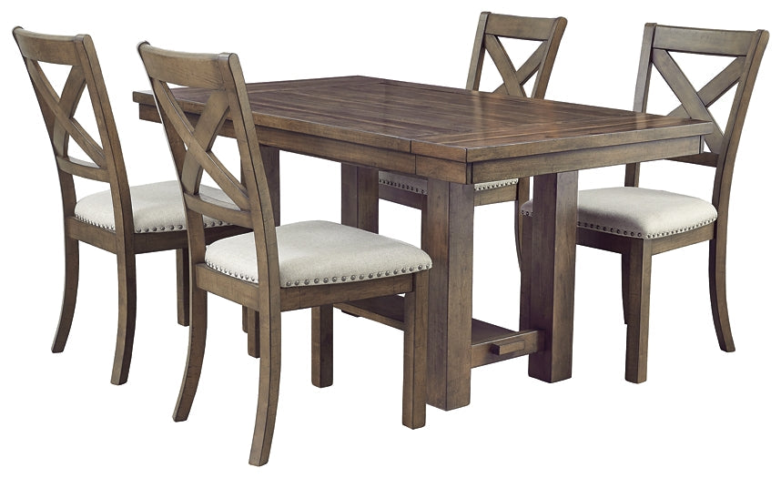 Moriville Dining Table and 4 Chairs at Cloud 9 Mattress & Furniture furniture, home furnishing, home decor