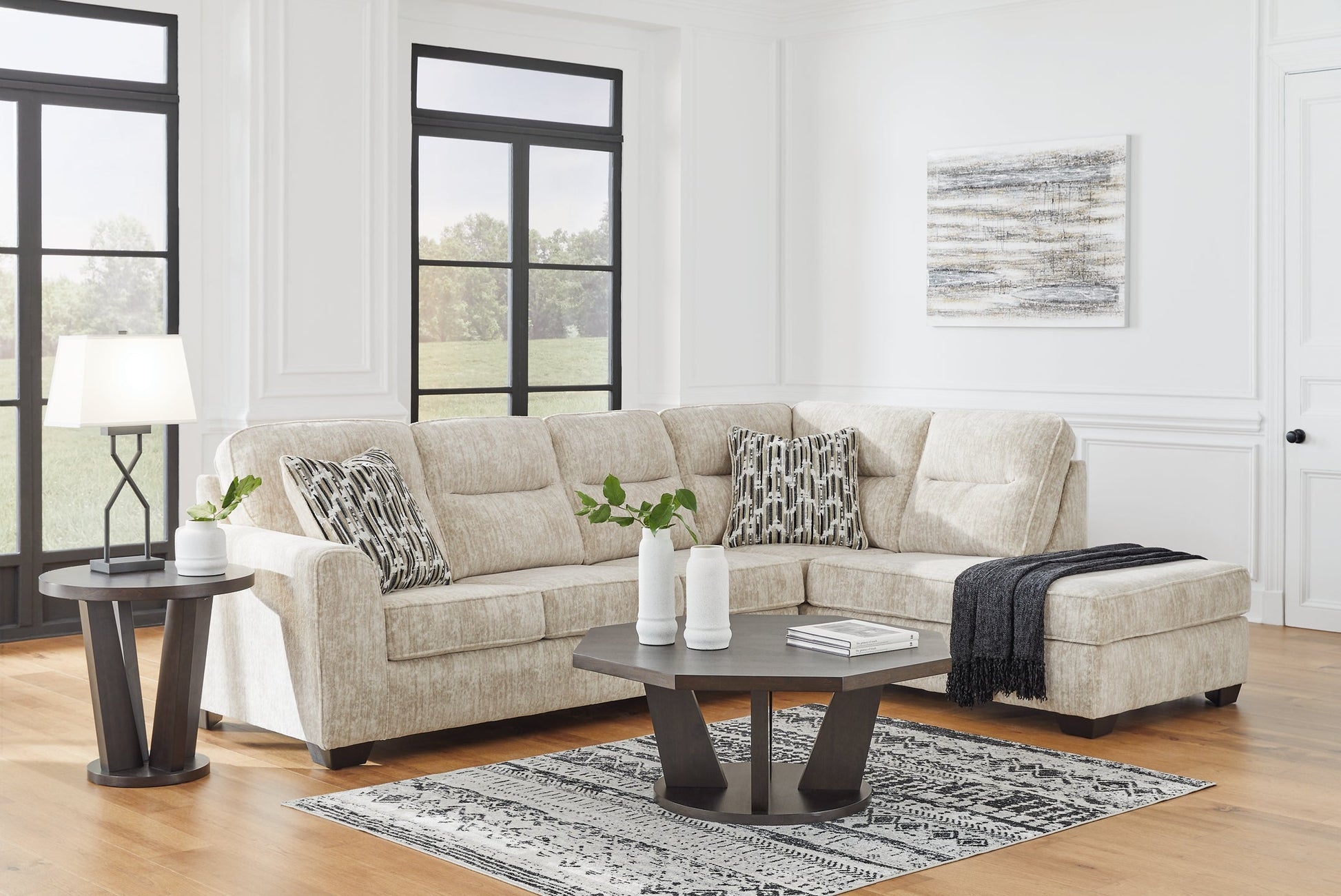 Lonoke 2-Piece Sectional with Chaise at Cloud 9 Mattress & Furniture furniture, home furnishing, home decor