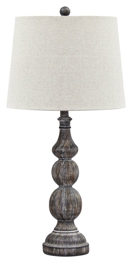 Mair Poly Table Lamp (2/CN) at Cloud 9 Mattress & Furniture furniture, home furnishing, home decor