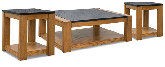 Quentina Coffee Table with 2 End Tables at Cloud 9 Mattress & Furniture furniture, home furnishing, home decor