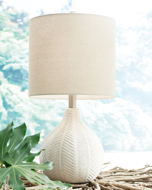 Rainermen Ceramic Table Lamp (1/CN) at Cloud 9 Mattress & Furniture furniture, home furnishing, home decor