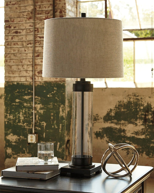 Talar Glass Table Lamp (1/CN) at Cloud 9 Mattress & Furniture furniture, home furnishing, home decor