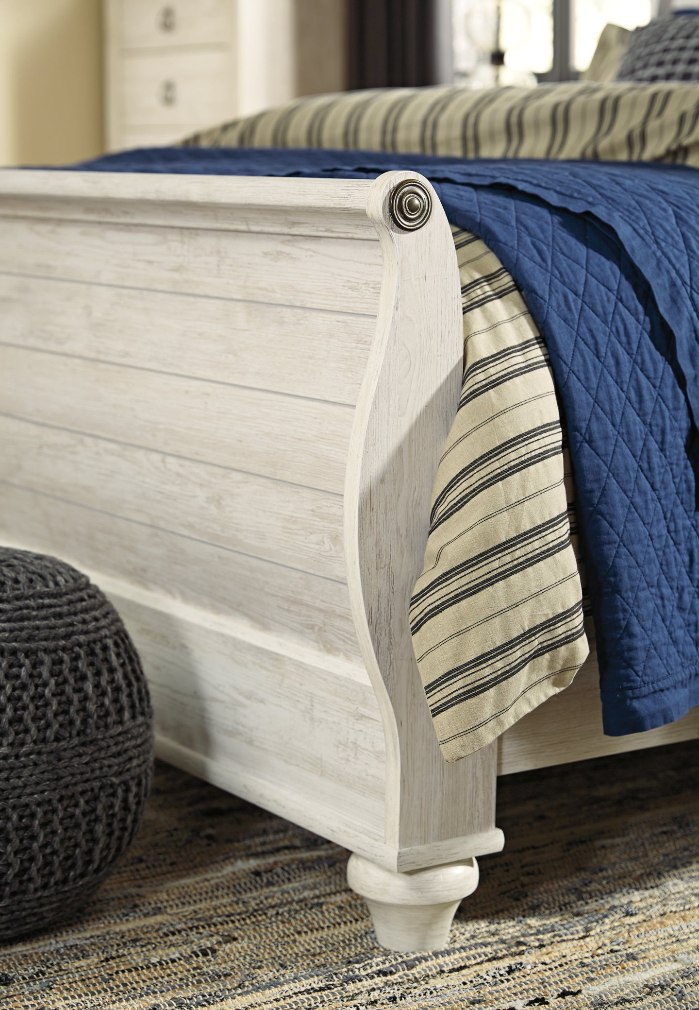 Willowton Queen Sleigh Bed at Cloud 9 Mattress & Furniture furniture, home furnishing, home decor