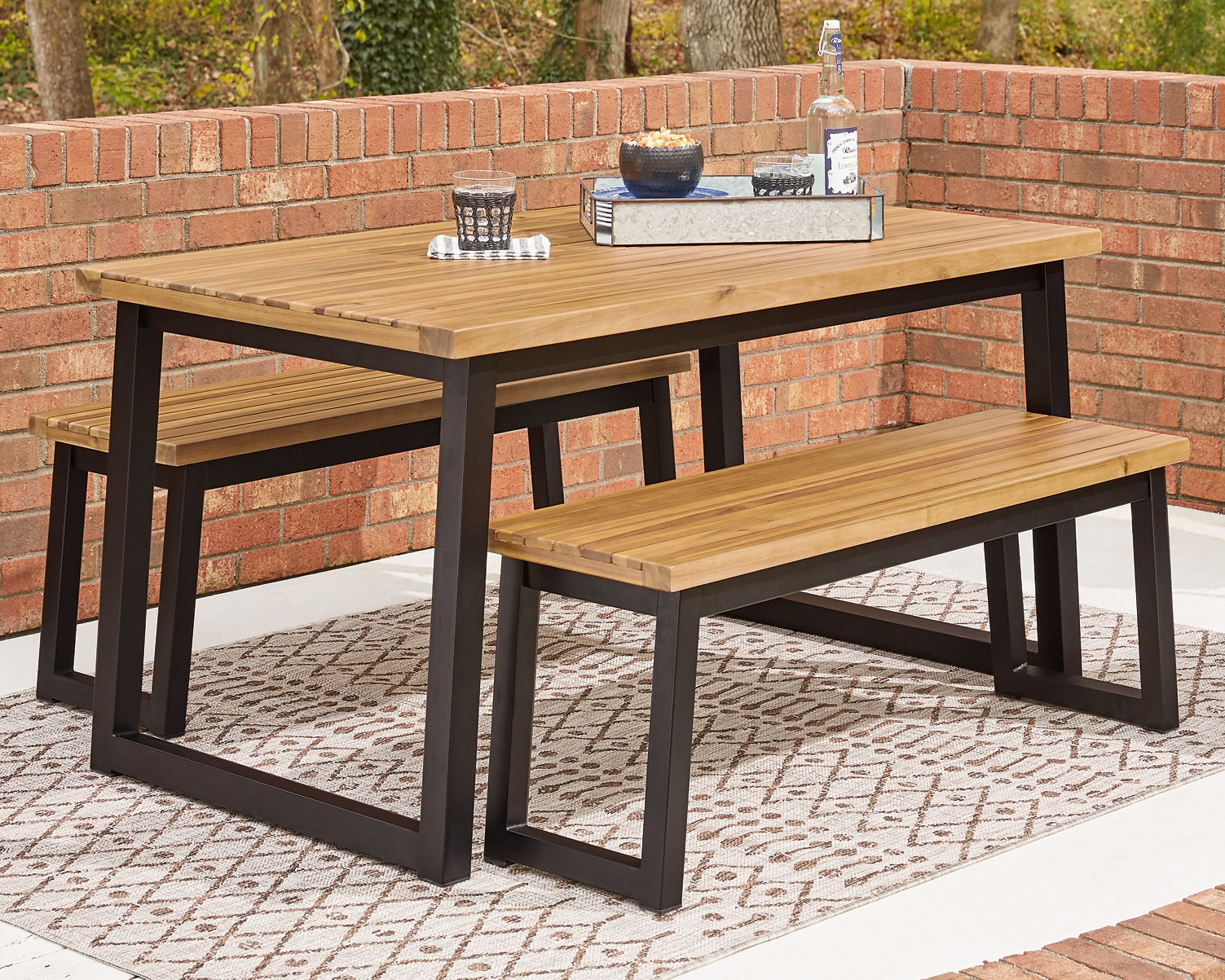 Town Wood Dining Table Set (3/CN) at Cloud 9 Mattress & Furniture furniture, home furnishing, home decor