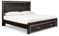 Kaydell King Panel Bed with Storage with Mirrored Dresser, Chest and 2 Nightstands at Cloud 9 Mattress & Furniture furniture, home furnishing, home decor