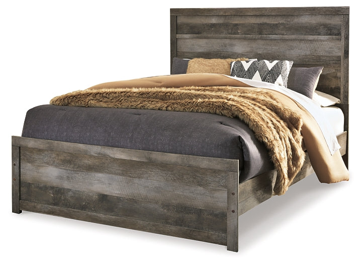 Wynnlow Queen Panel Bed with 2 Nightstands at Cloud 9 Mattress & Furniture furniture, home furnishing, home decor