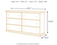 Maribel Full Panel Bed with Dresser at Cloud 9 Mattress & Furniture furniture, home furnishing, home decor