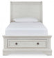 Robbinsdale Sleigh Bed with Storage