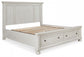 Robbinsdale Panel Bed with Storage