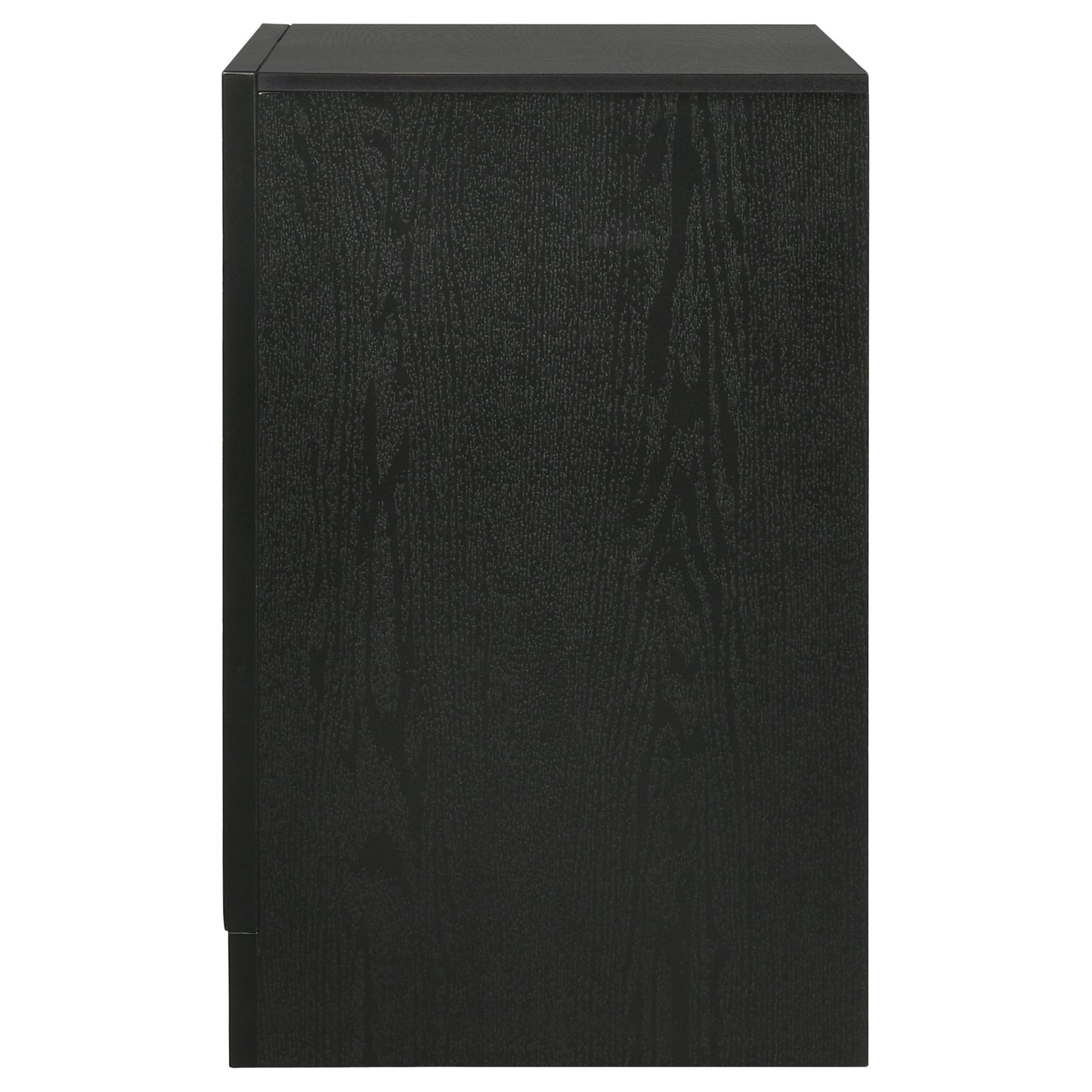 Miranda 3-drawer Nightstand Bedside Table Black