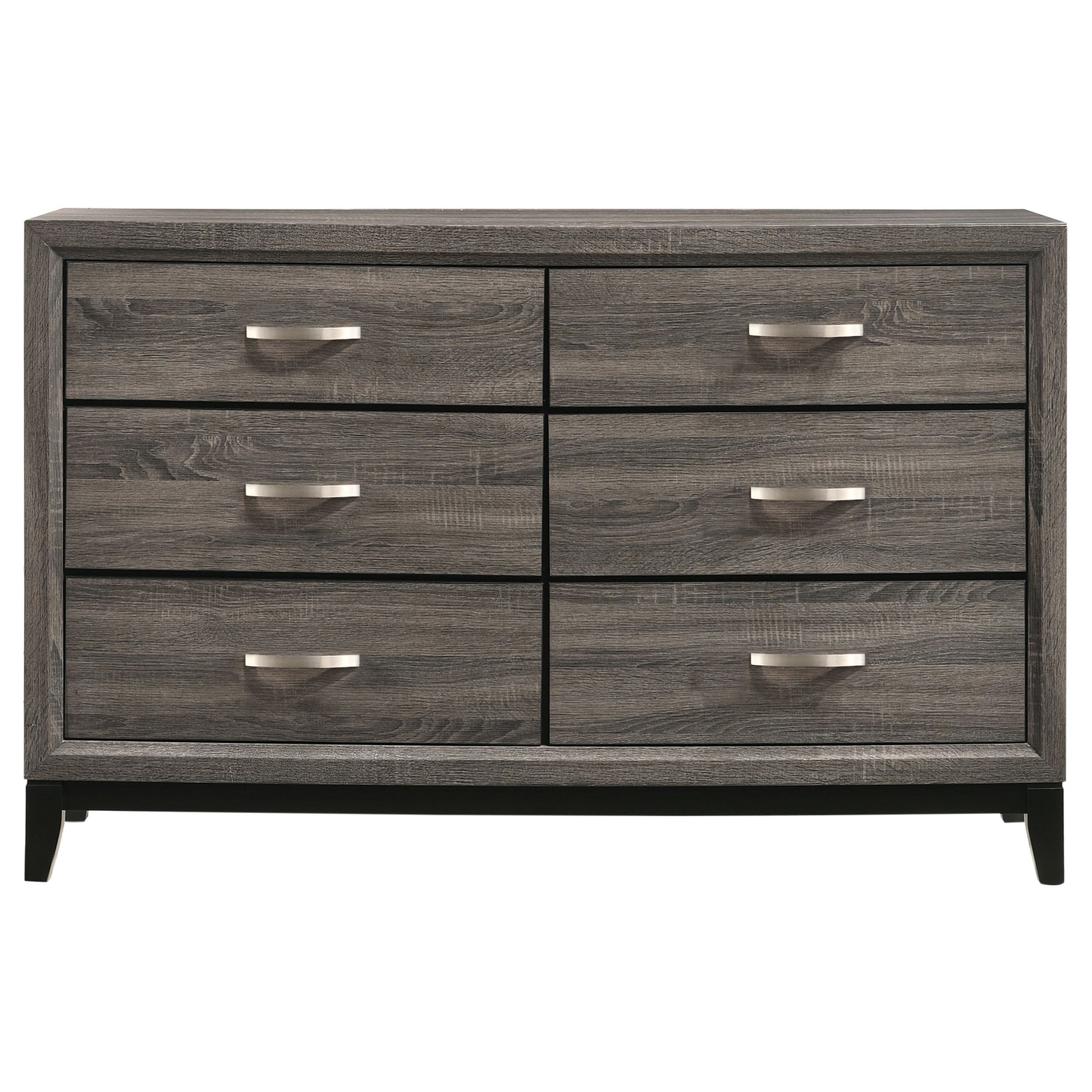 Watson Five-piece Twin Bedroom Set Grey Oak