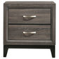 Watson Five-piece Twin Bedroom Set Grey Oak