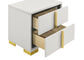 Marceline 5-piece Twin Bedroom Set White