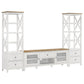 Hollis 3-piece 67-inch TV Stand Entertainment Center White