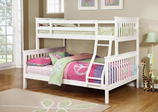 Chapman Twin Over Full Bunk Bed White